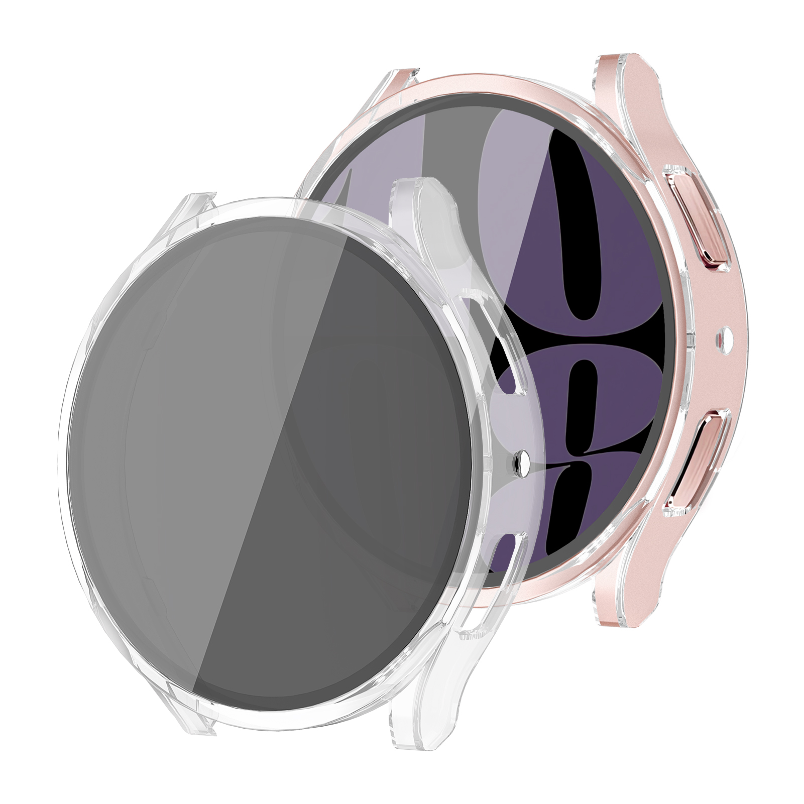 Smartwatch Band Accessories - Gehärtetes Glas + Privatsphäre Hülle für