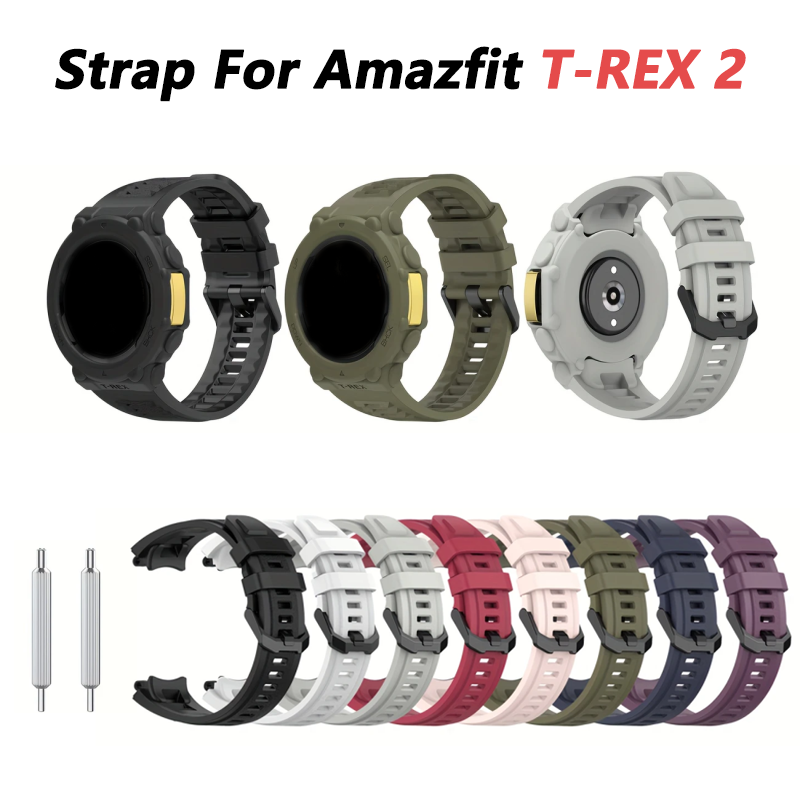 Silicone Band Replacement - Armband für AMAZFIT T-Rex 2, Ersatz