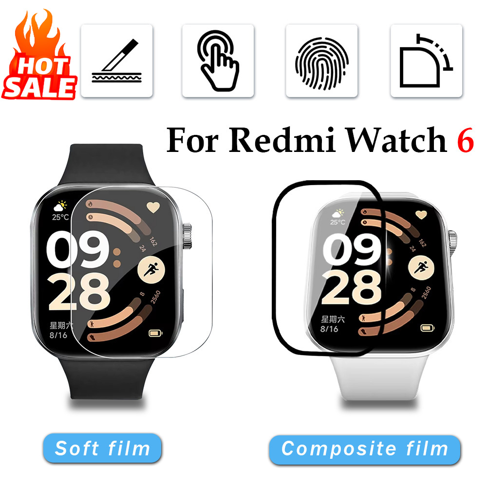 Smartwatch Case - 1–5 Stück weiche Folie für Xiaomi