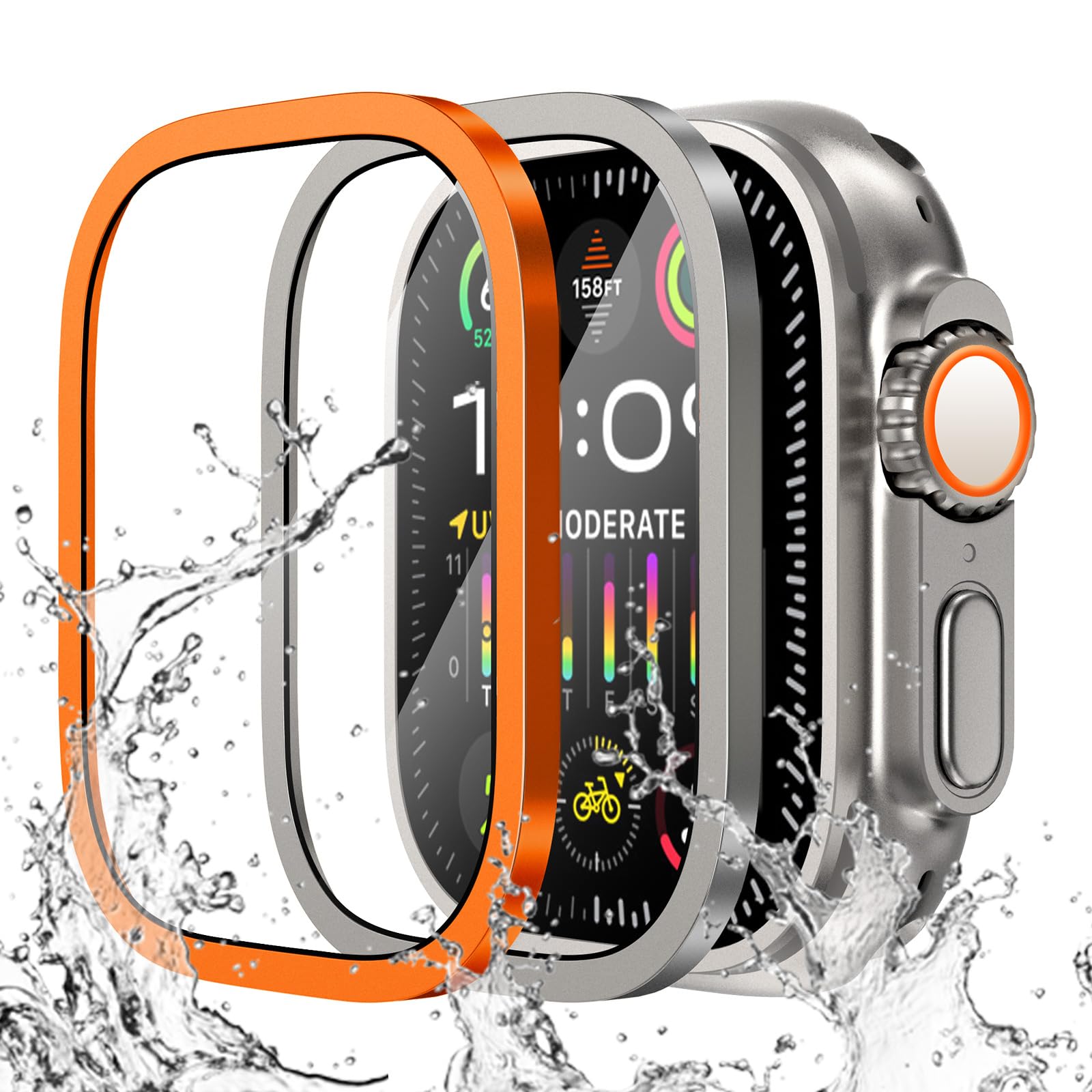 Smartwatch Case - Gehärtetes Glas für Apple Watch Ultra