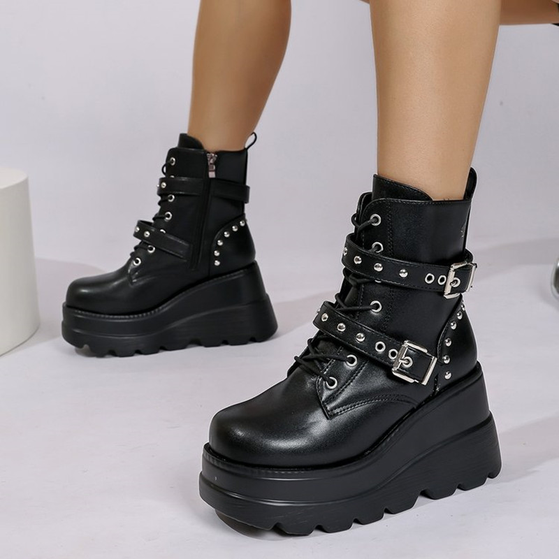 Leather Classic Strap - Damen Leder-Stiefeletten 2026 Neue Herbst-Winter Kollektion