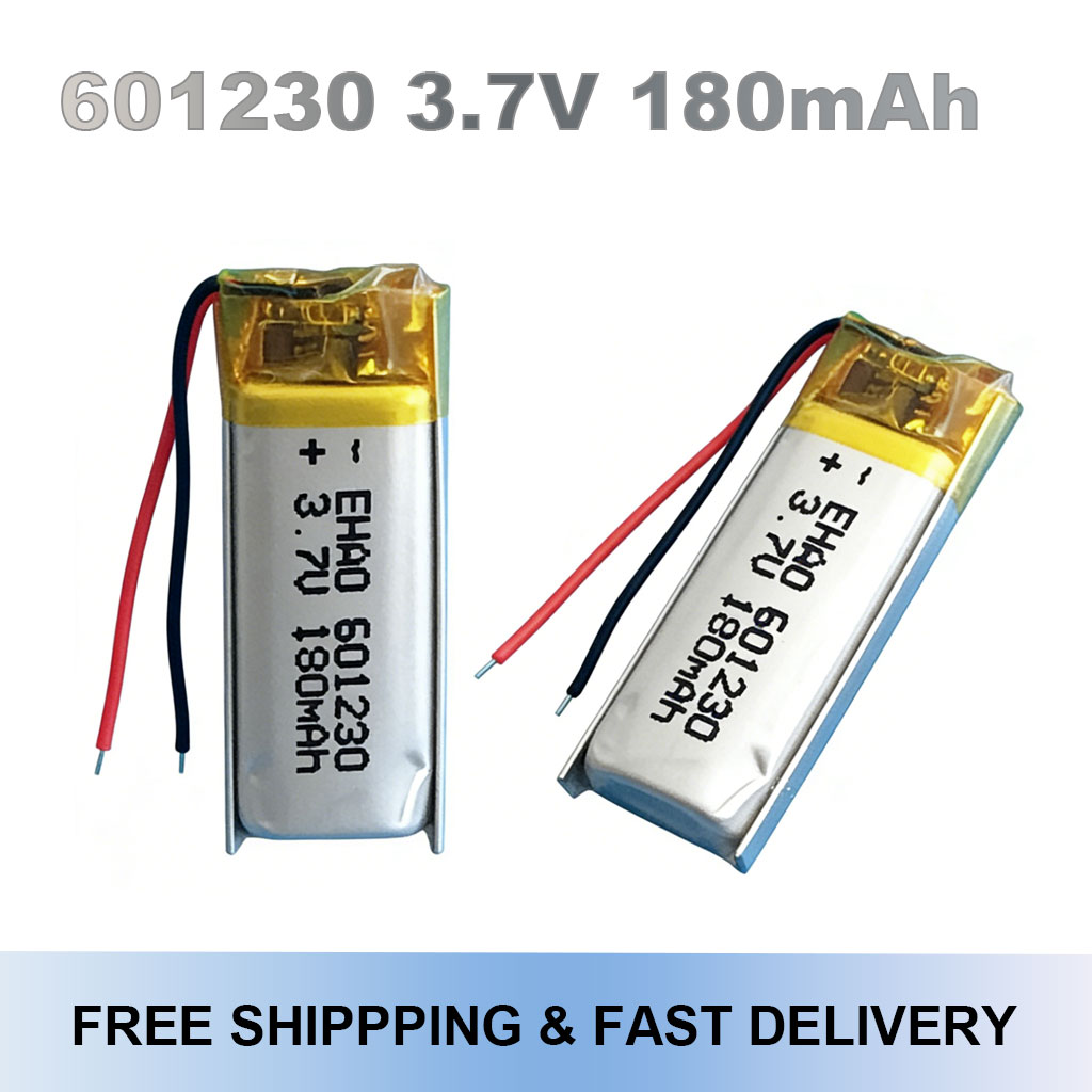 Smartwatch Headset - 601230 3,7 V 180 mAh wiederaufladbarer