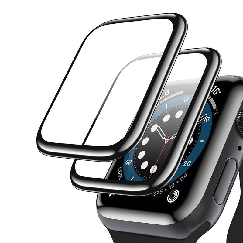 Watch Case Bumper - Weiches Glas für Apple Watch Displayschutzfolie