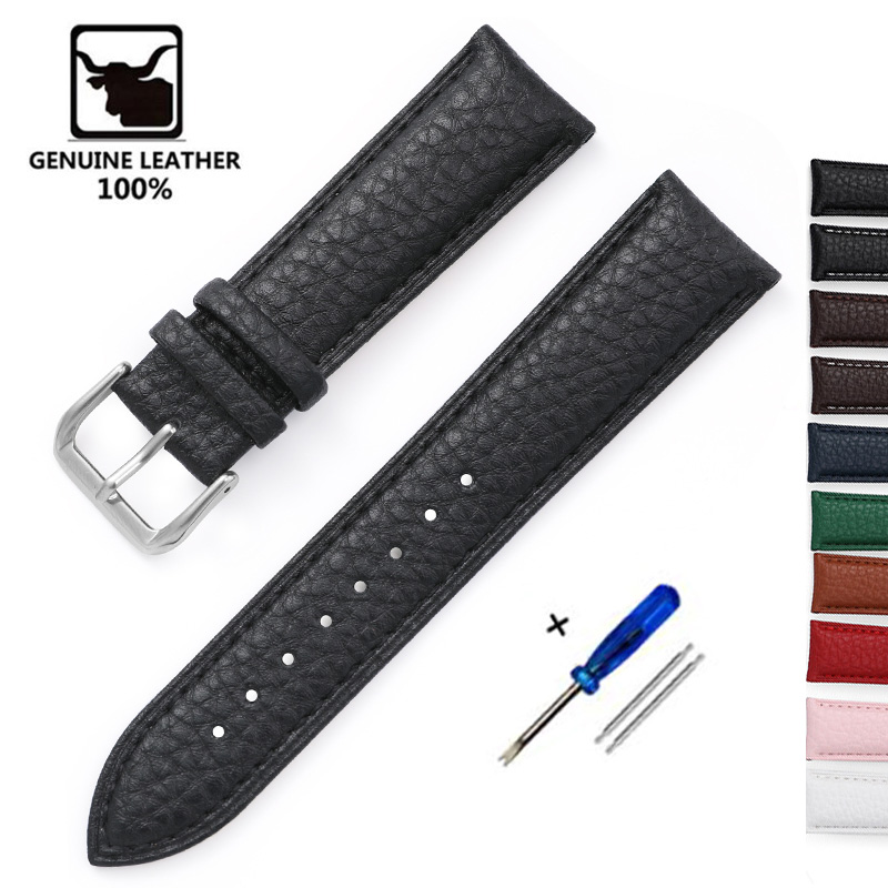Nylon Nato Strap - Armband aus weichem Leder mit Litschi
