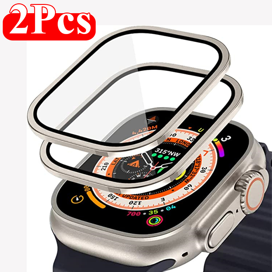 Smartwatch Case - 2 Stück Gehäuse aus Aluminiumlegierung +