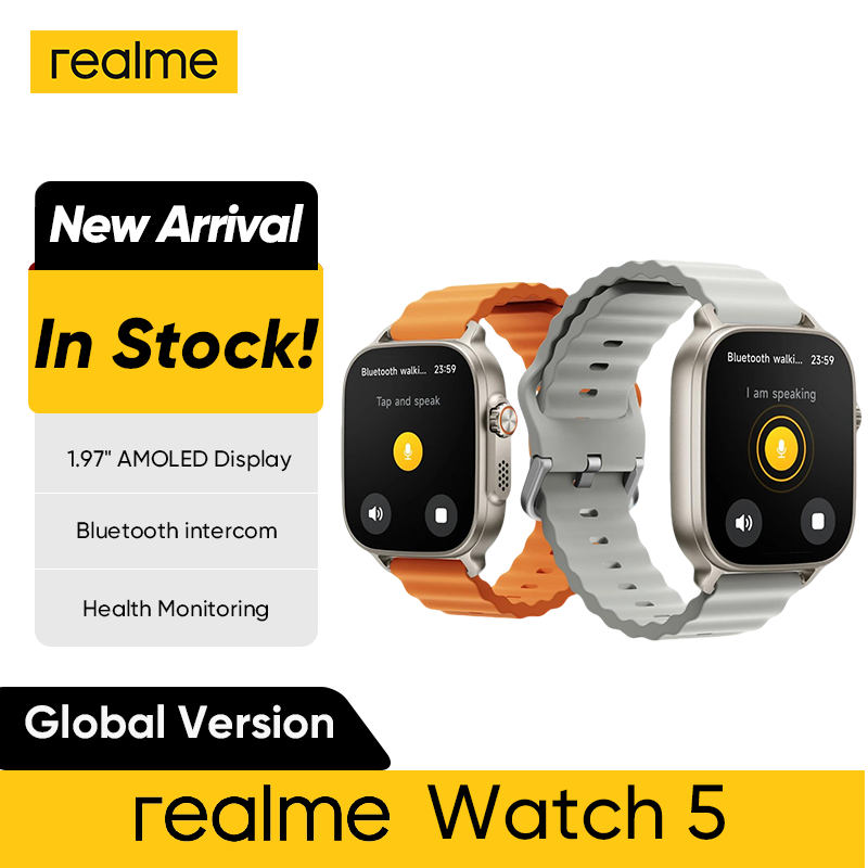 Smartwatch Face - Globale Version Realme Watch 5 1,97