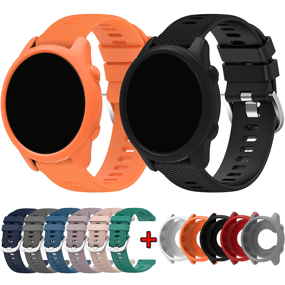 Silicone Band Replacement - Silikon Armband + Fällen Für Garmin