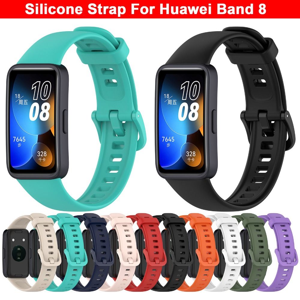Silicone Band Replacement - Strap Für Huawei Band 8 Silikon