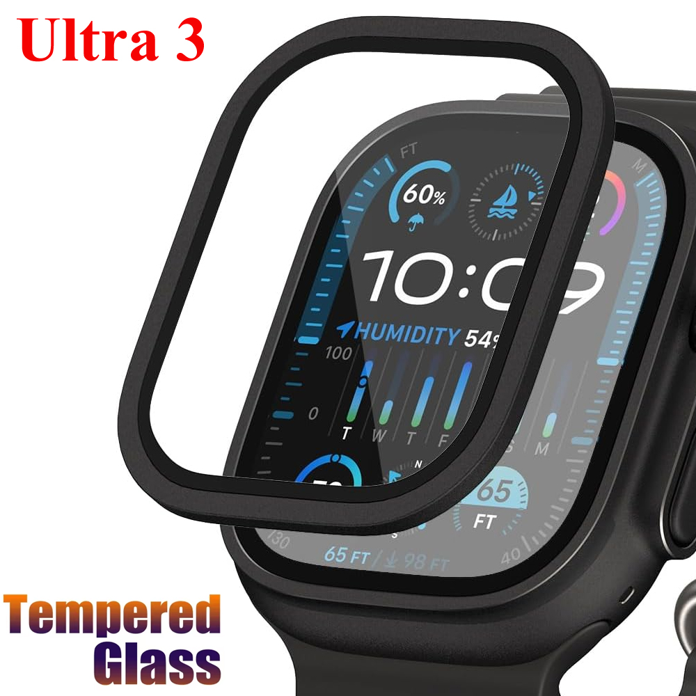 Watch Case Bumper - Gehärtete Glasfolie für Apple Watch Ultra