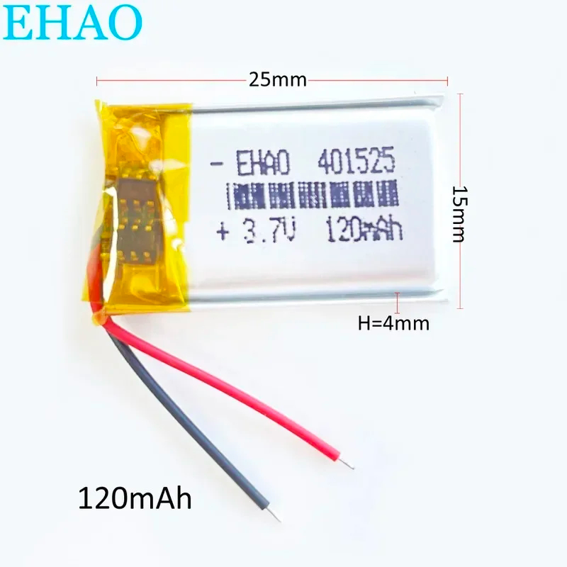 10 Stück 3,7 V 120 mAh Lipo-Li – Smartwatch Headset Bewertung und Preis