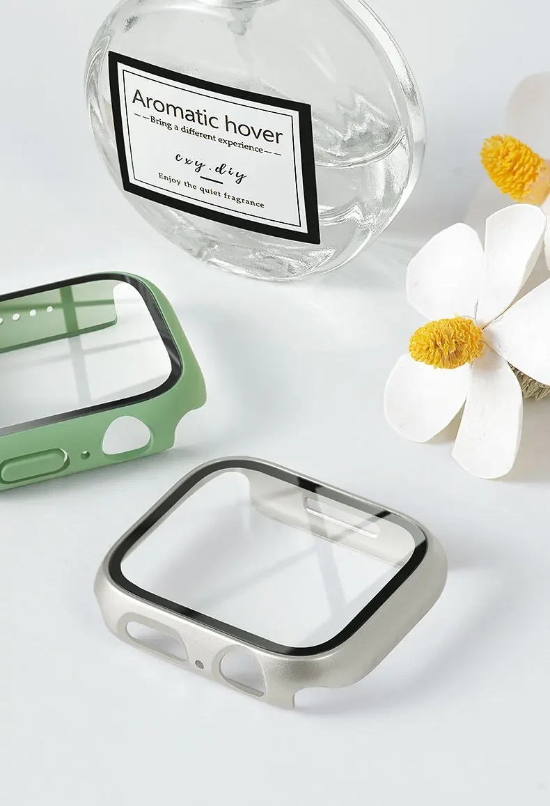 Gehärtetes Glas + Abdeckung fü – Smartwatch Band Accessories Bewertung und Preis