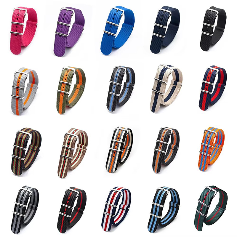 18/20/22/24 mm Cambos Stripes  – Nylon Nato Strap Bewertung und Preis