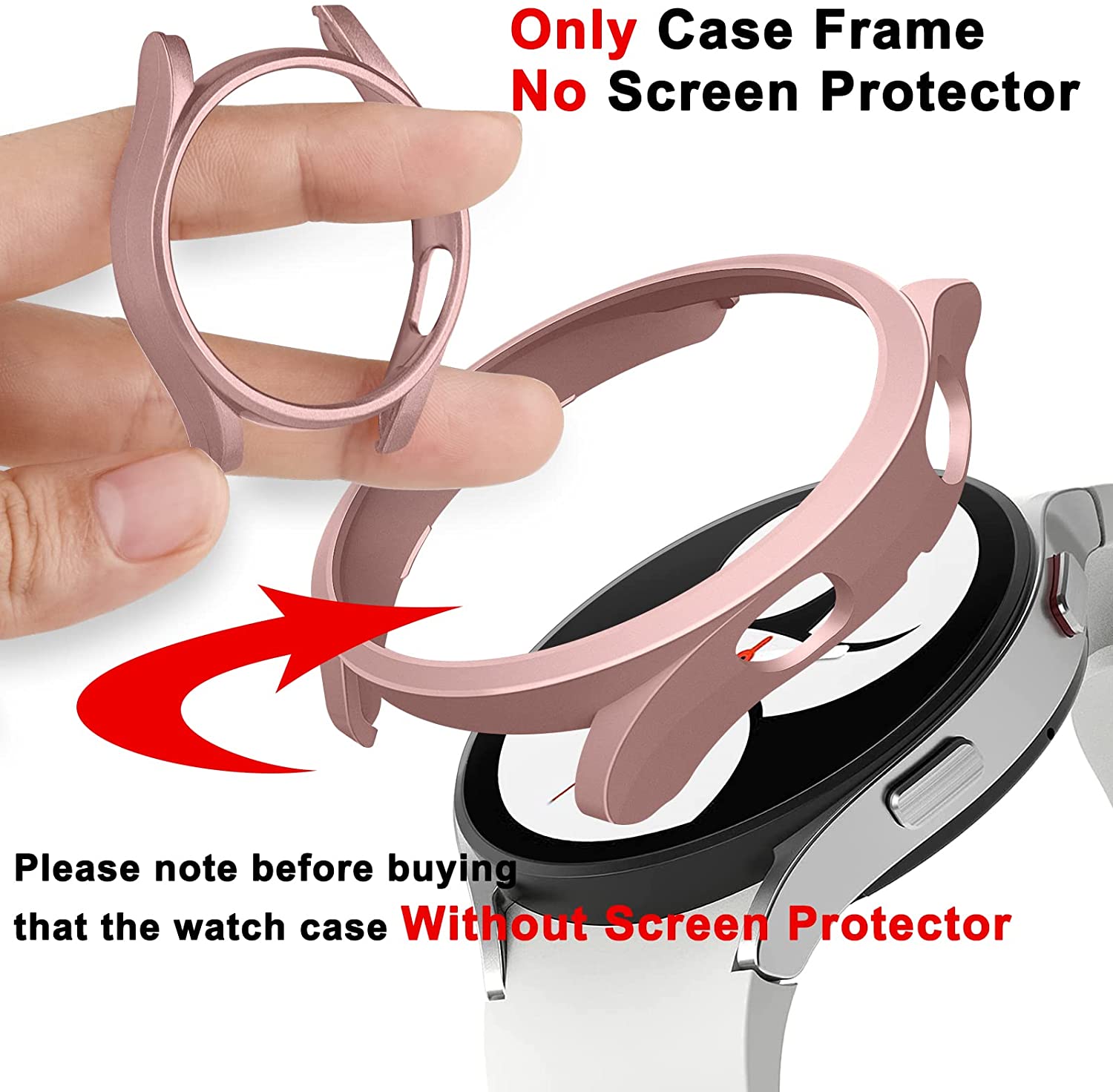 PC-Gehäuse für Samsung Galaxy  – Smartwatch Band Accessories Bewertung und Preis