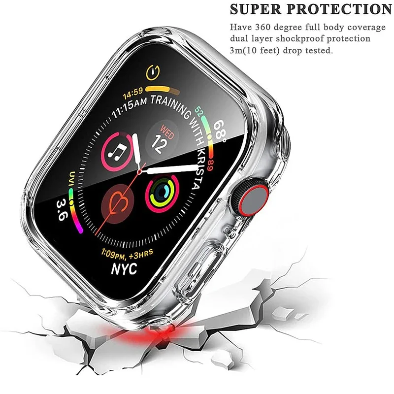 Gehärtetes Glas + Abdeckung fü – Smartwatch Band Accessories Bewertung und Preis