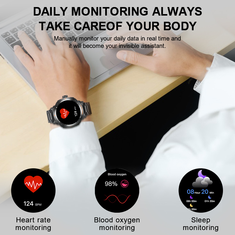 LIGE Herren-Kopfhörer Smartwat – Smartwatch Headset Bewertung und Preis
