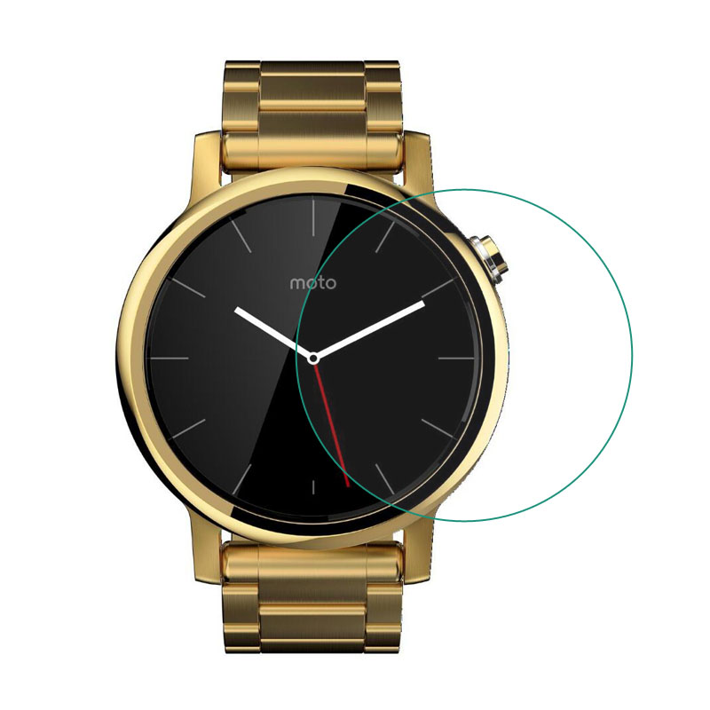 Schutzfolie aus gehärtetem Gla – Motorola Smartwatch Accessories Bewertung und Preis