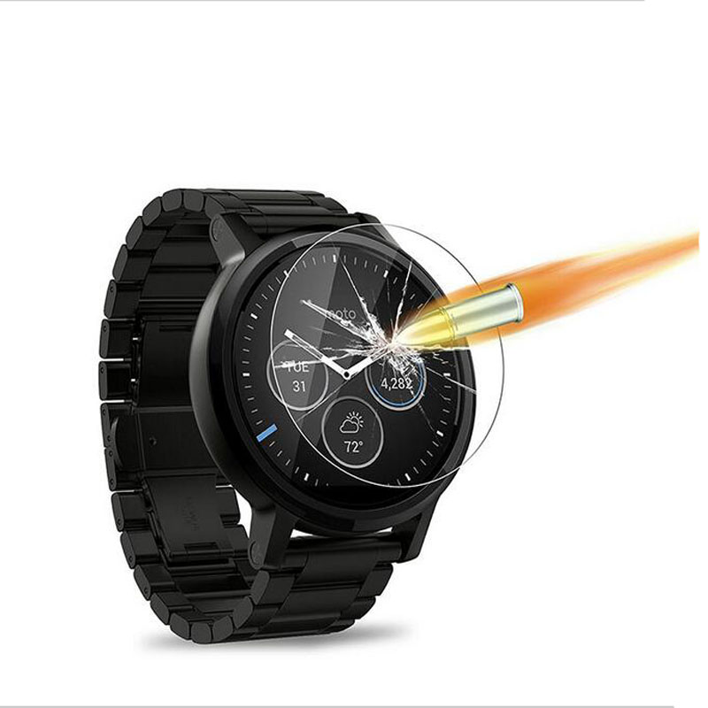 Schutzfolie aus gehärtetem Gla – Motorola Smartwatch Accessories Bewertung und Preis