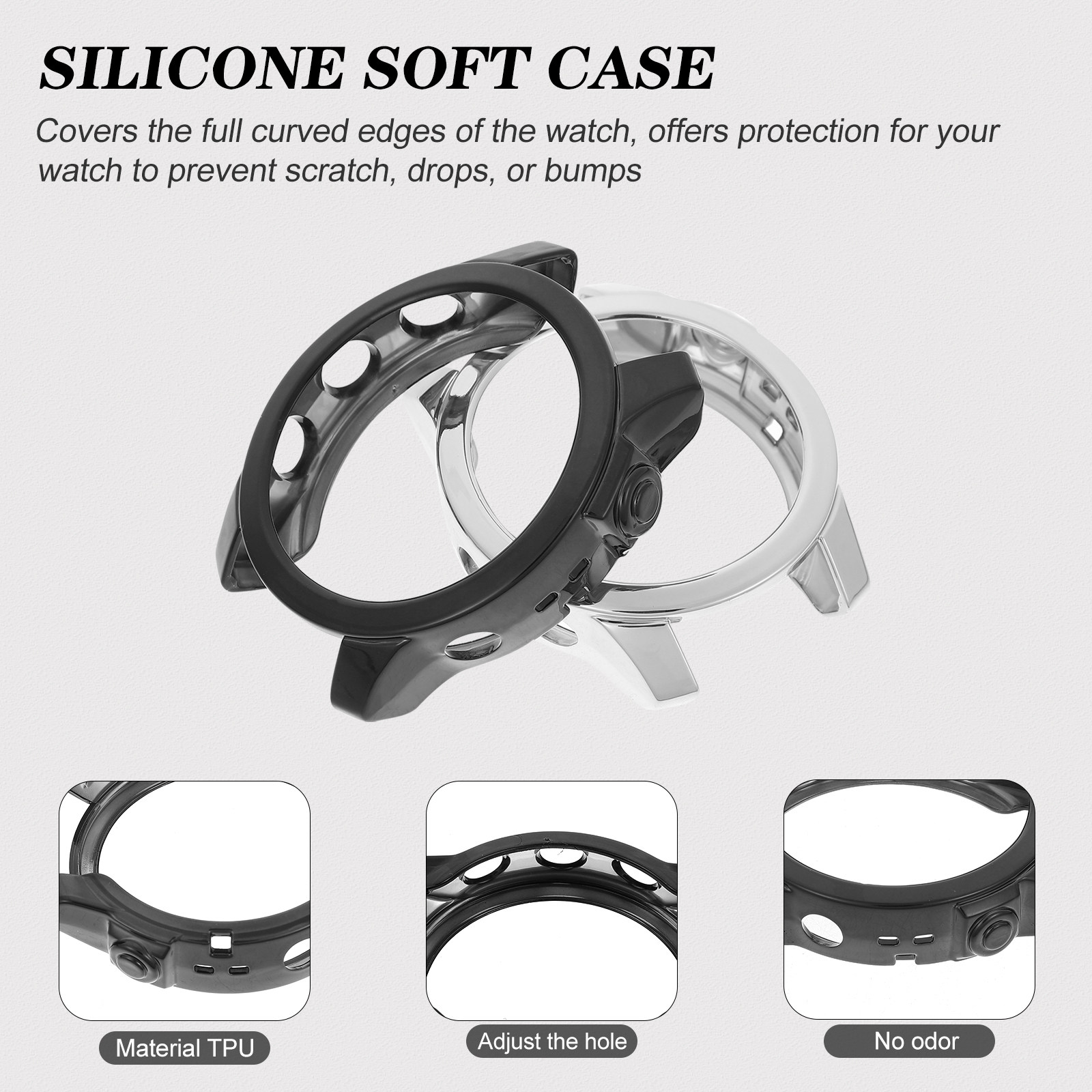 2 Stück Smartwatch-Schutzhülle – Smartwatch Case Bewertung und Preis