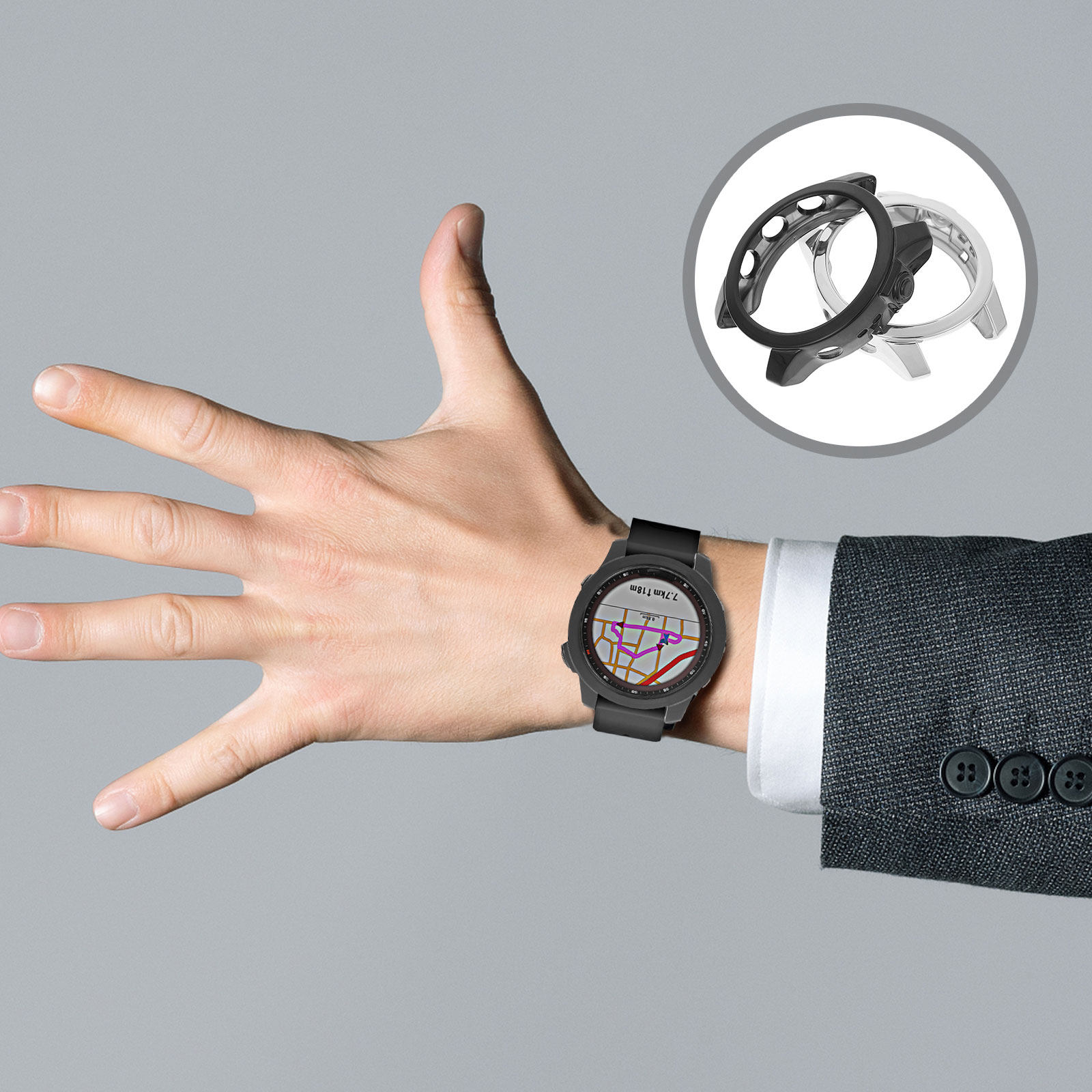 2 Stück Smartwatch-Schutzhülle – Smartwatch Case Bewertung und Preis