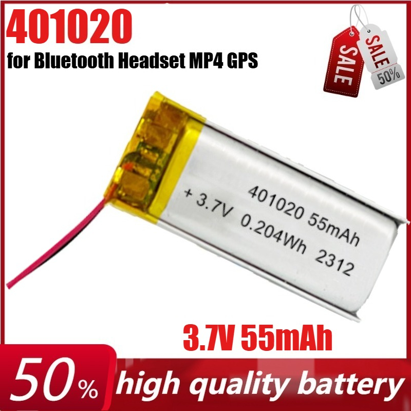 401020 3,7V 55mAh Lithium-Poly – Smartwatch Headset Bewertung und Preis
