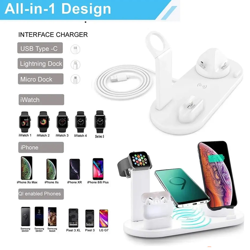 30W 7-in-1 Kabelloses Ladegerä – Smartwatch Ac Bewertung und Preis