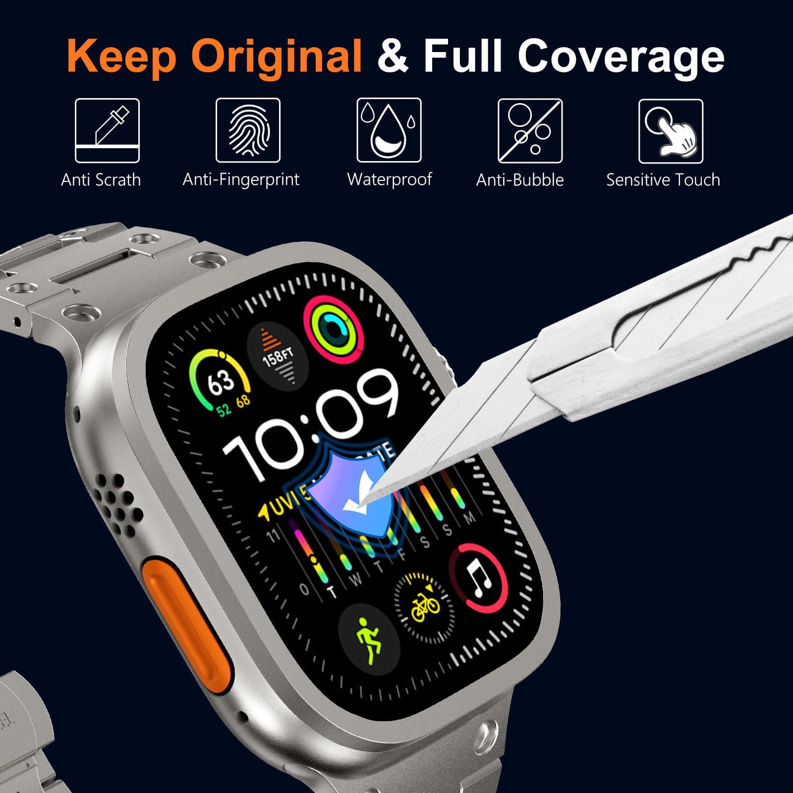 Gehärtetes Glas für Apple Watc – Smartwatch Case Bewertung und Preis
