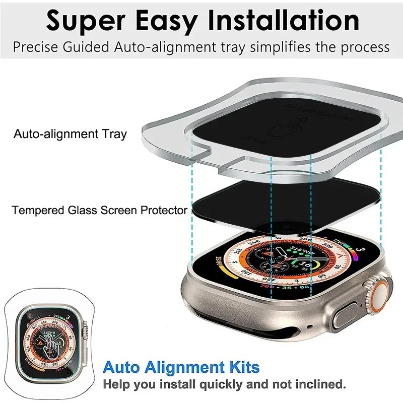 Gehärtetes Glas für Apple Watc – Watch Case Bumper Bewertung und Preis