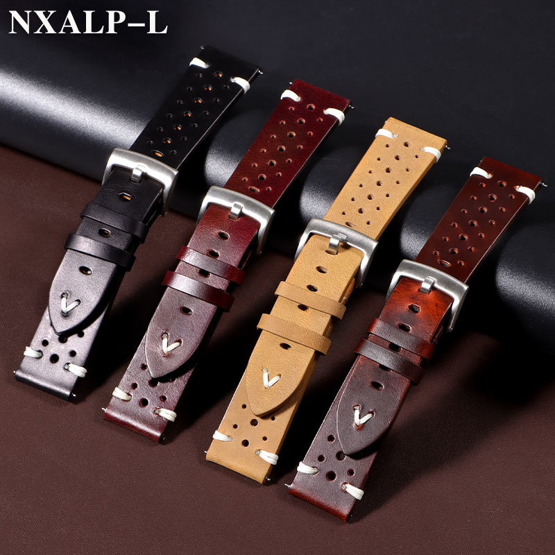Retro Öl Wachs Verfärbung Lede – Nylon Nato Strap Bewertung und Preis
