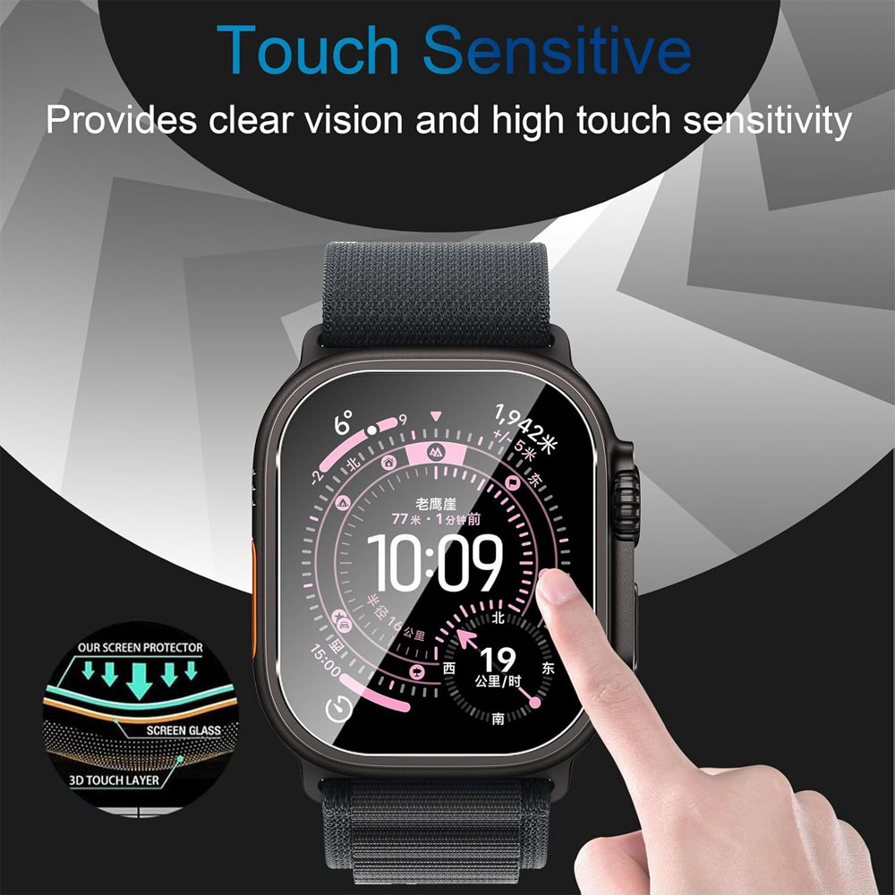 Gehärtetes Glas für Apple Watc – Smartwatch Case Bewertung und Preis