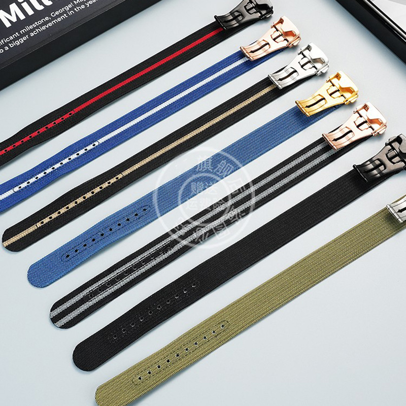 Neues Design integriertes Canv – Nylon Nato Strap Bewertung und Preis