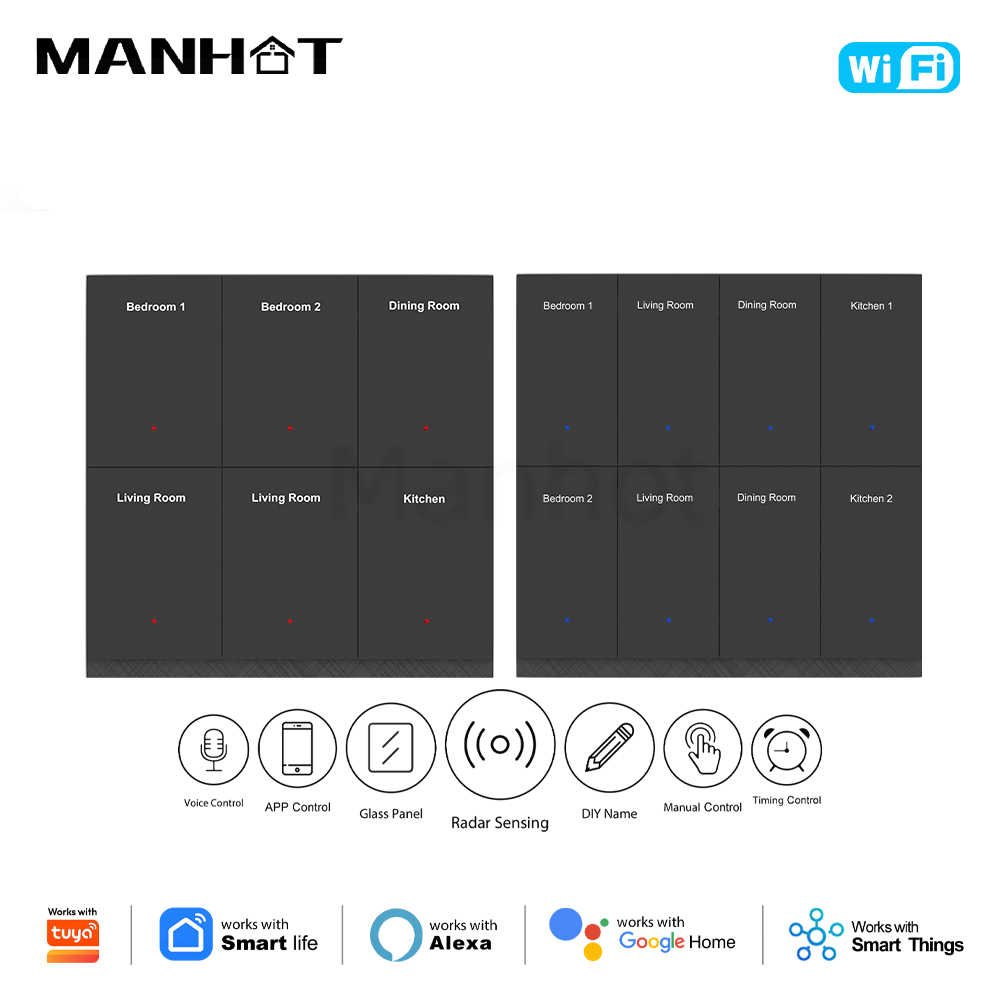 MANHOT WLAN Smart DIY Namenssc – Smart Accessories Bewertung und Preis