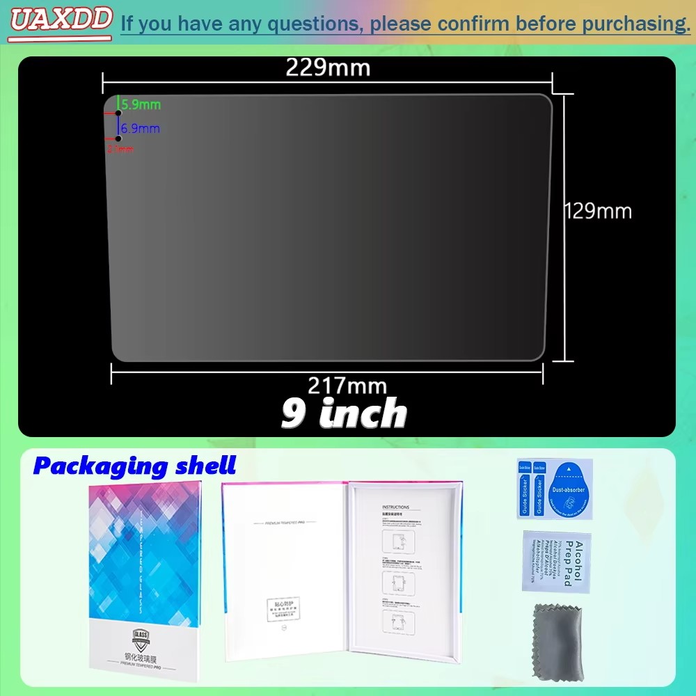 PET Displayschutzfolie 9 10,1  – Screen Protector Film Bewertung und Preis