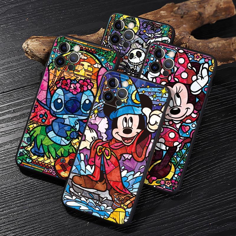 Disney Buntglas-Malerei Minnie – Apple Iphone 15 Bewertung und Preis