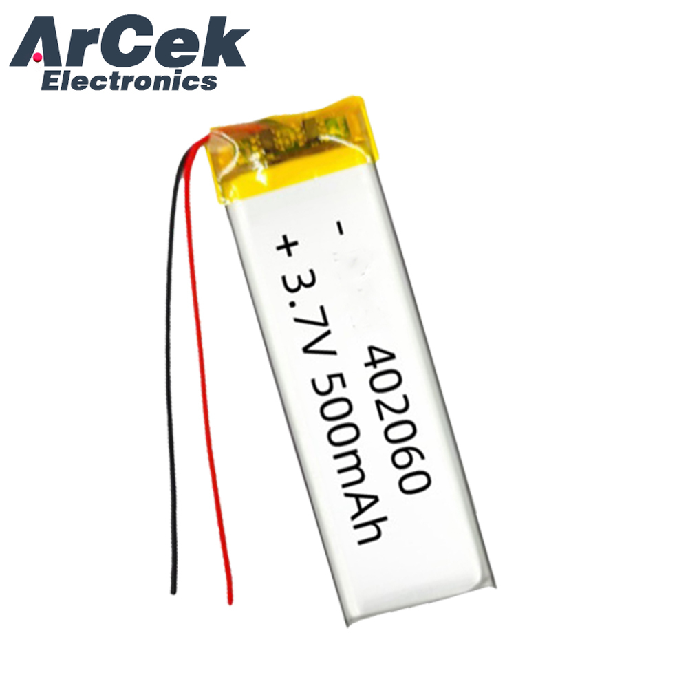5PCS 3,7 V 500mAh 402060 Lipo  – Smartwatch Headset Bewertung und Preis