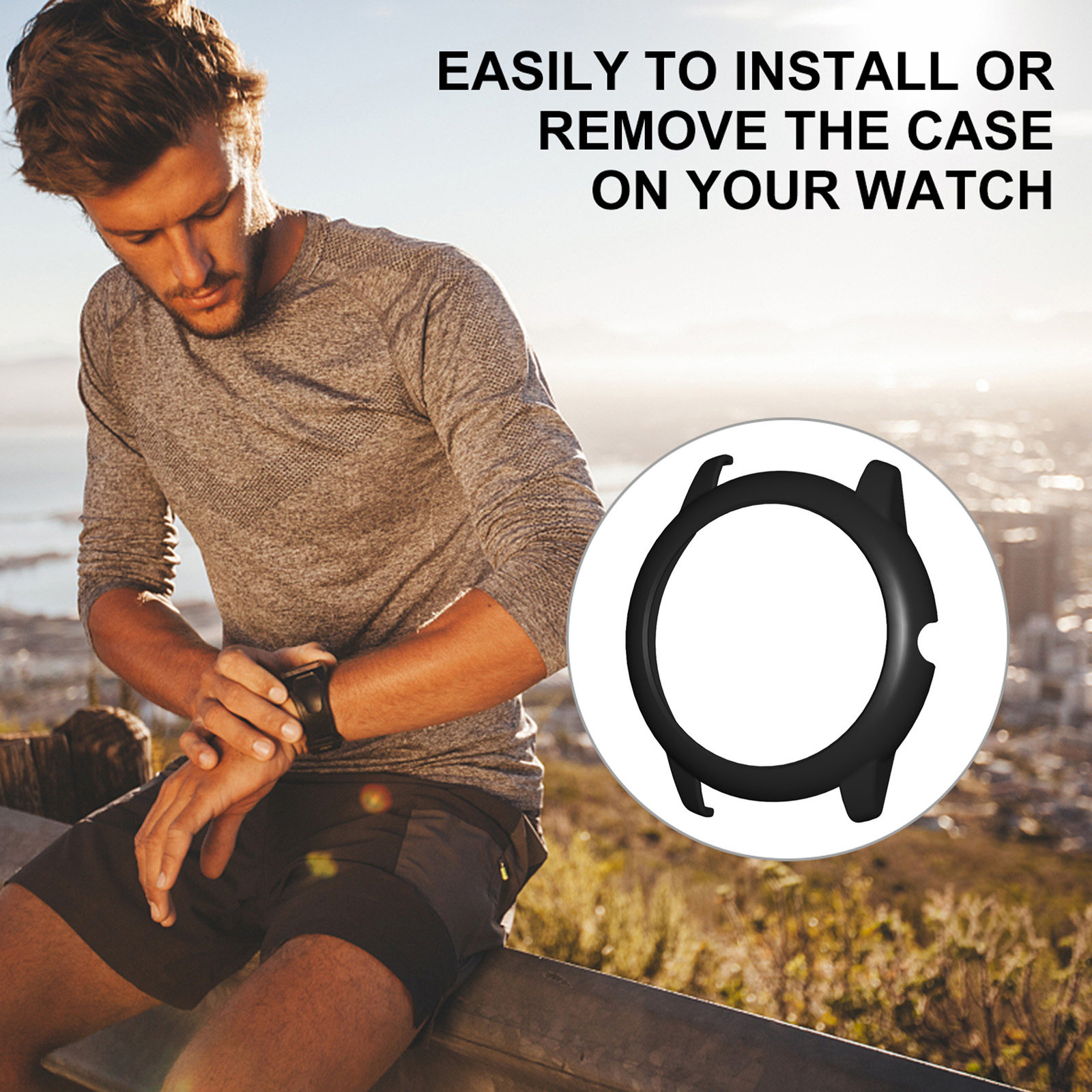 1 Stück Metallfarbenes Uhrenge – Smartwatch Case Bewertung und Preis