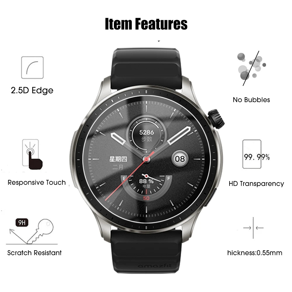 Gehärtetes Glas für Smart Watc – Motorola Smartwatch Accessories Bewertung und Preis