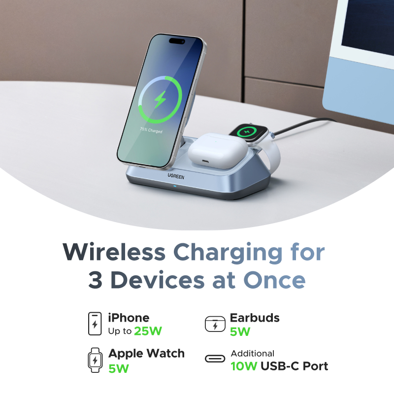 UGREEN Qi2 25W MAX Magnetische – Smartwatch Ac Bewertung und Preis