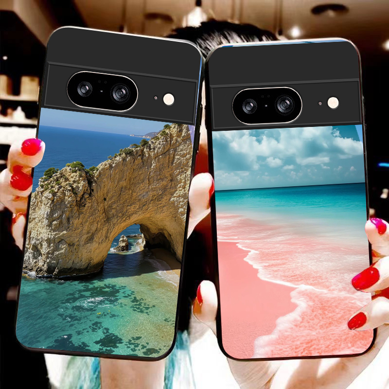 Küsten-Sonnenuntergangslandsch – Google Pixel 8A Bewertung und Preis