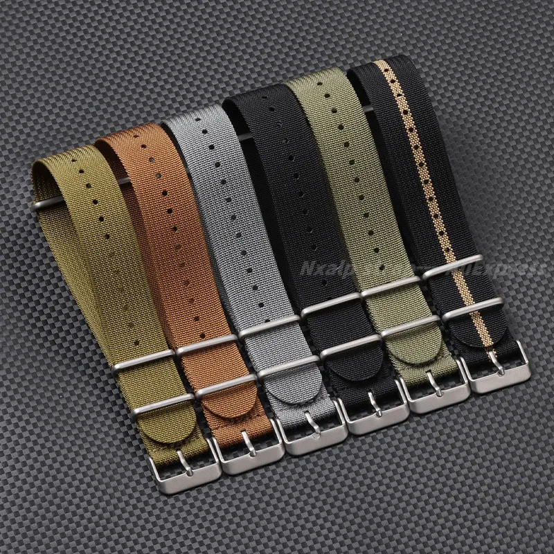 Geripptes Nylon-Uhrenarmband,  – Nylon Nato Strap Bewertung und Preis