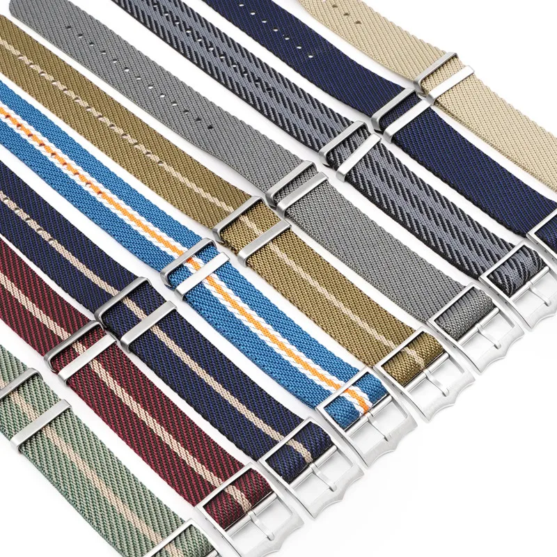 20mm 22mm Weave Canvas Nylonba – Nylon Nato Strap Bewertung und Preis