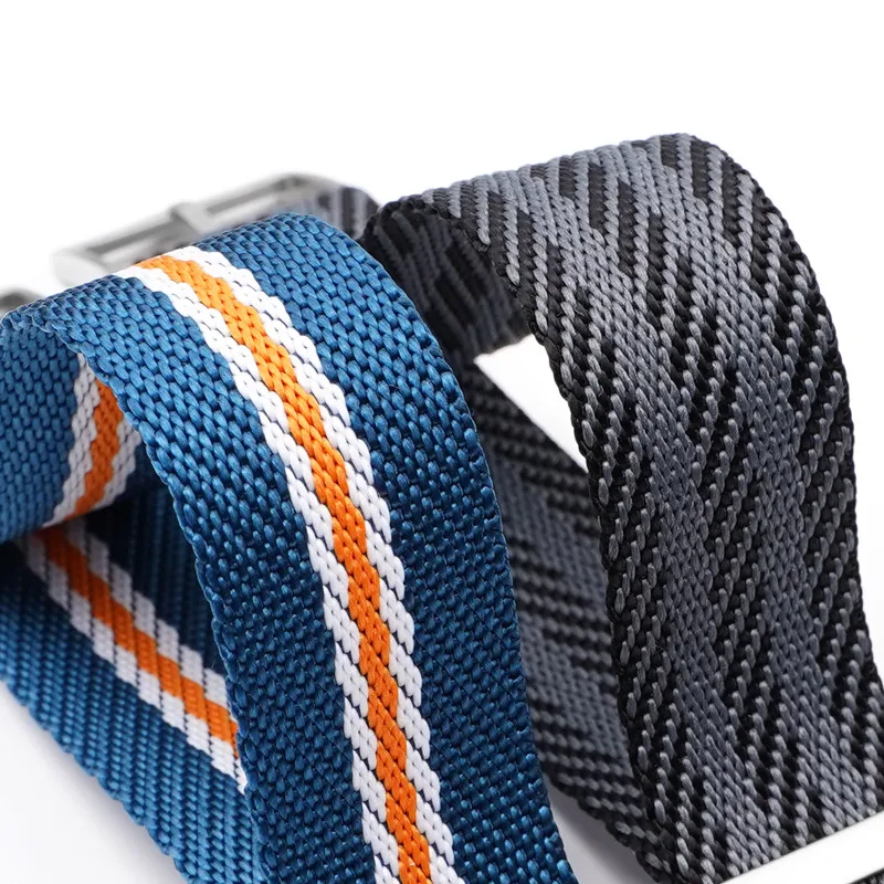 20mm 22mm Weave Canvas Nylonba – Nylon Nato Strap Bewertung und Preis
