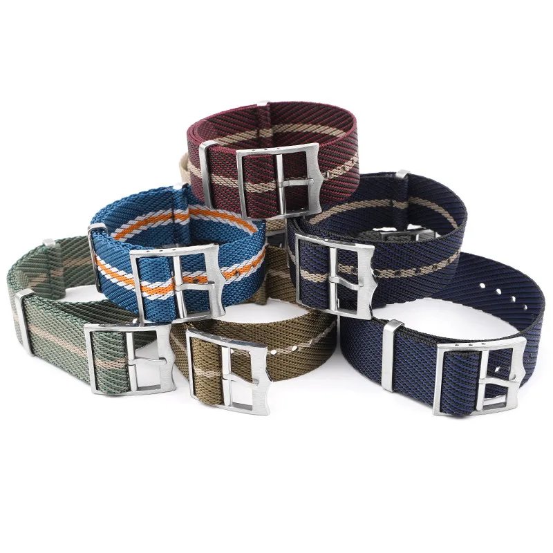 20mm 22mm Weave Canvas Nylonba – Nylon Nato Strap Bewertung und Preis