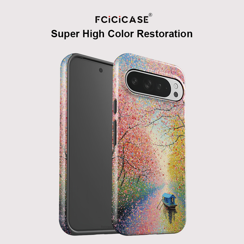 Fcicicase Bunte Baum- und Boot – Google Pixel 8A Bewertung und Preis