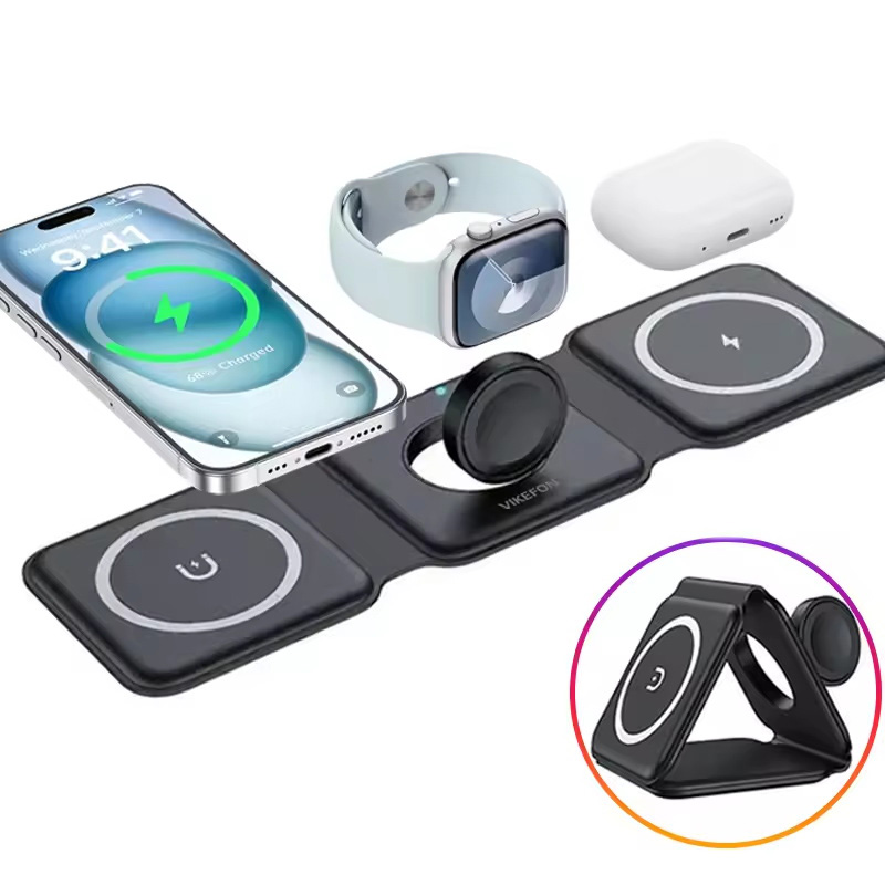 3-in-1 magnetisches faltbares  – Smartwatch Ac Bewertung und Preis