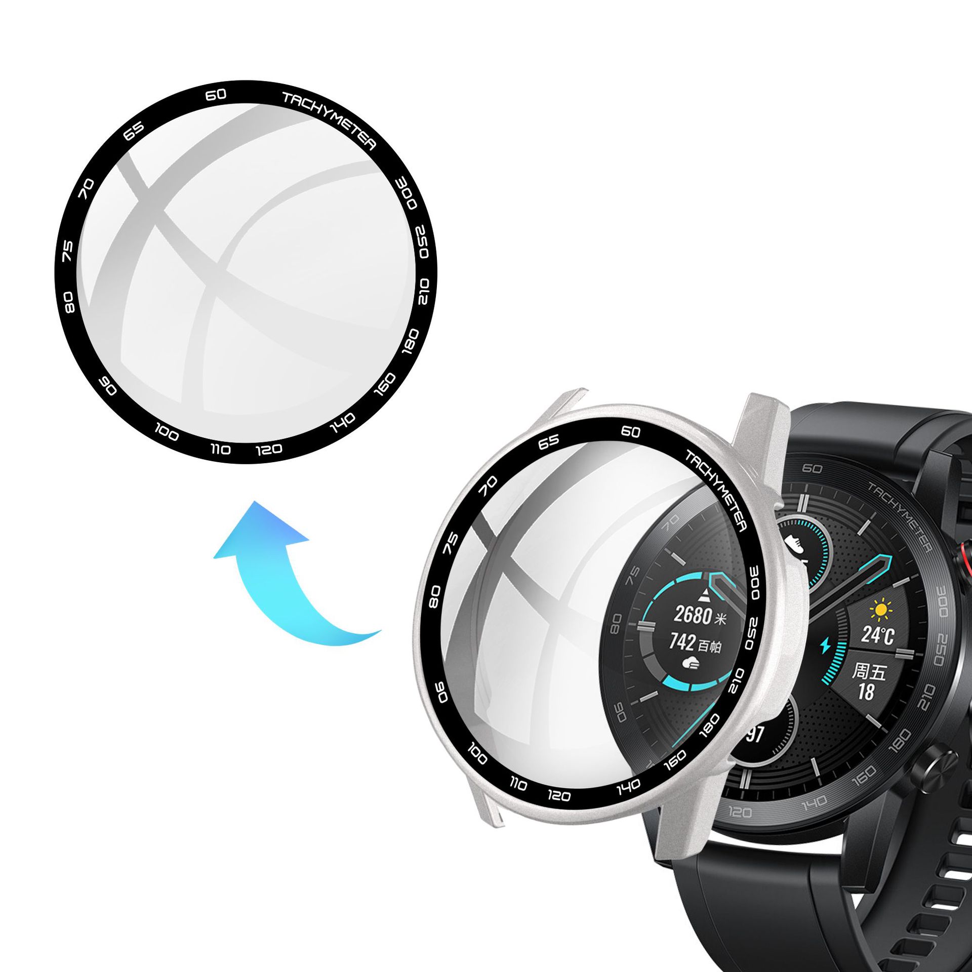 Harte Kante Glas Screen Protec – Motorola Smartwatch Accessories Bewertung und Preis