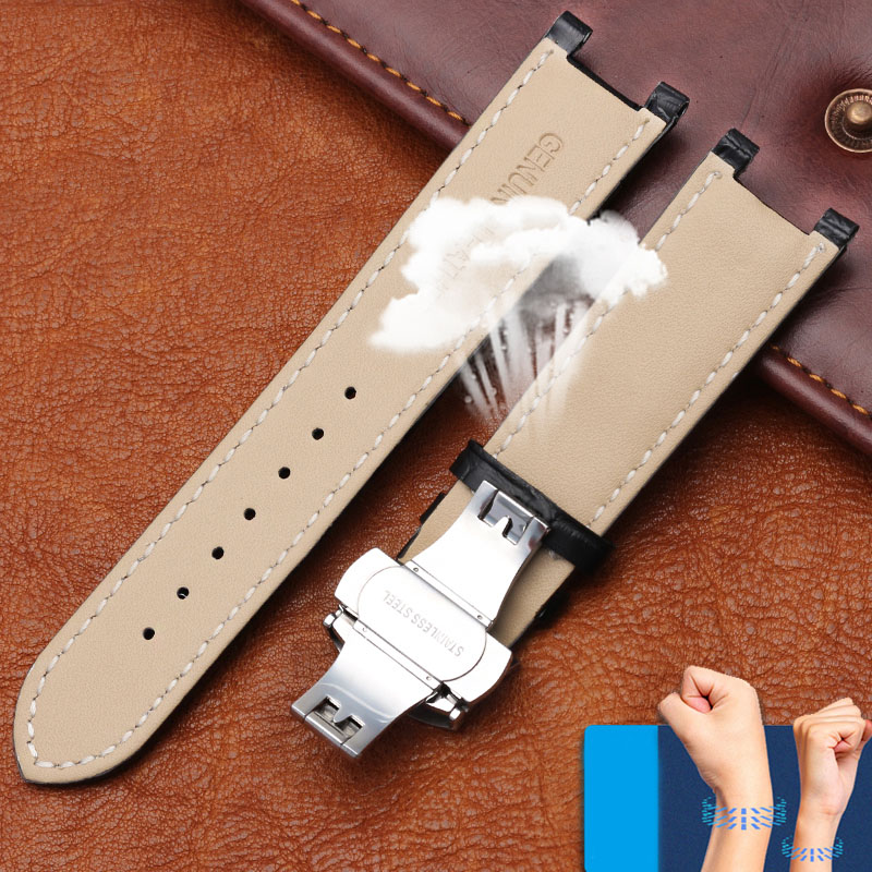 Gekerbtes Leder-Uhrenarmband 2 – Smartwatch Guess Bewertung und Preis