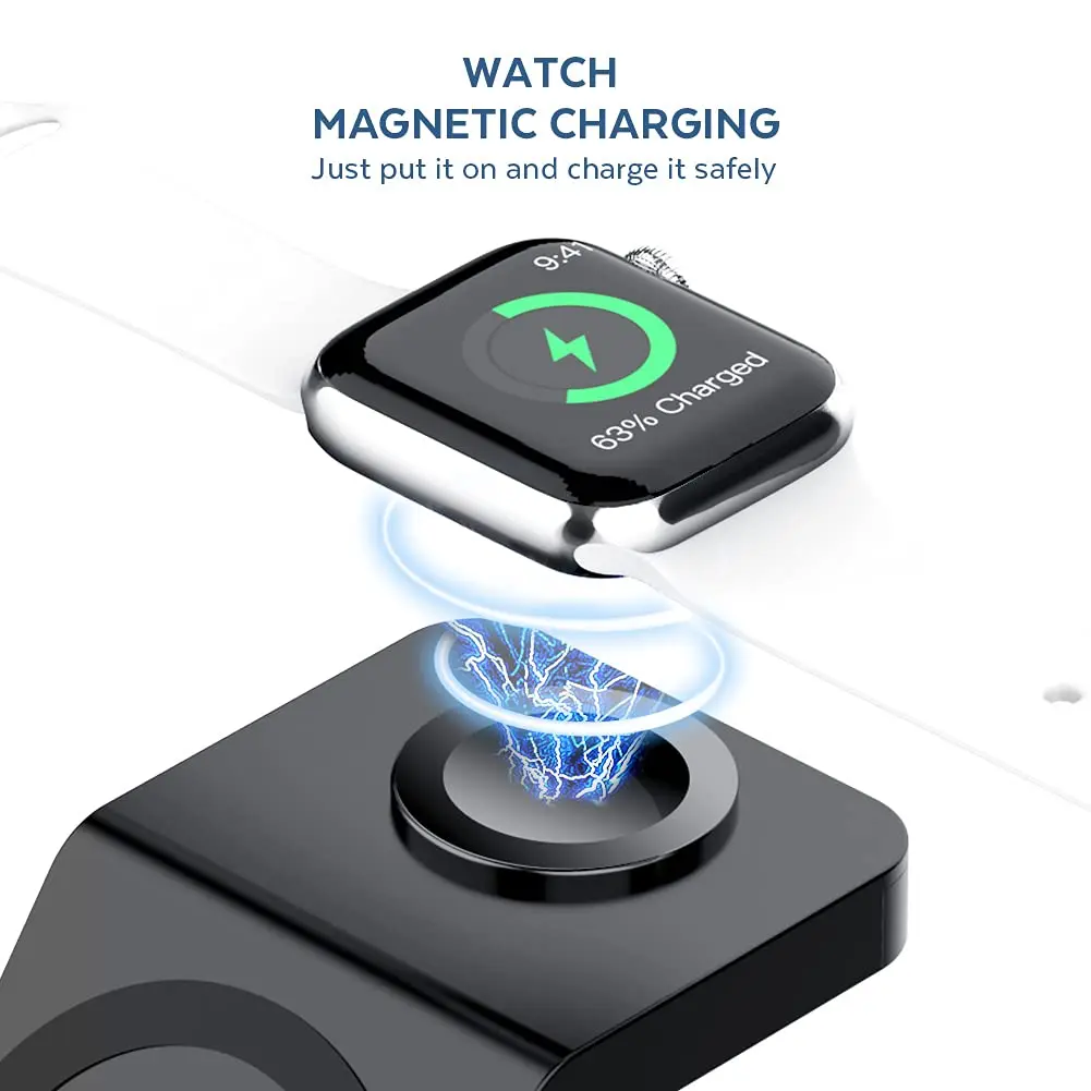 3-in-1 kabelloser Ladeständer, – Smartwatch Ac Bewertung und Preis