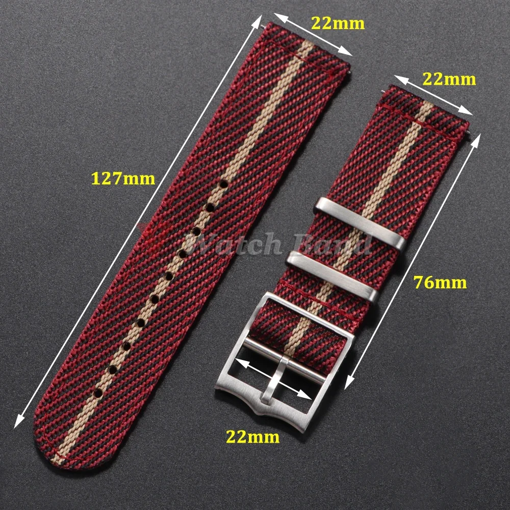 20 22 mm Nylonarmband für Tudo – Nylon Nato Strap Bewertung und Preis