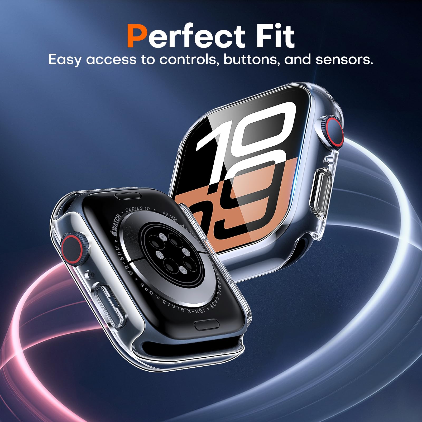 2 stücke Gehärtetes Glas Fall  – Smartwatch Case Bewertung und Preis