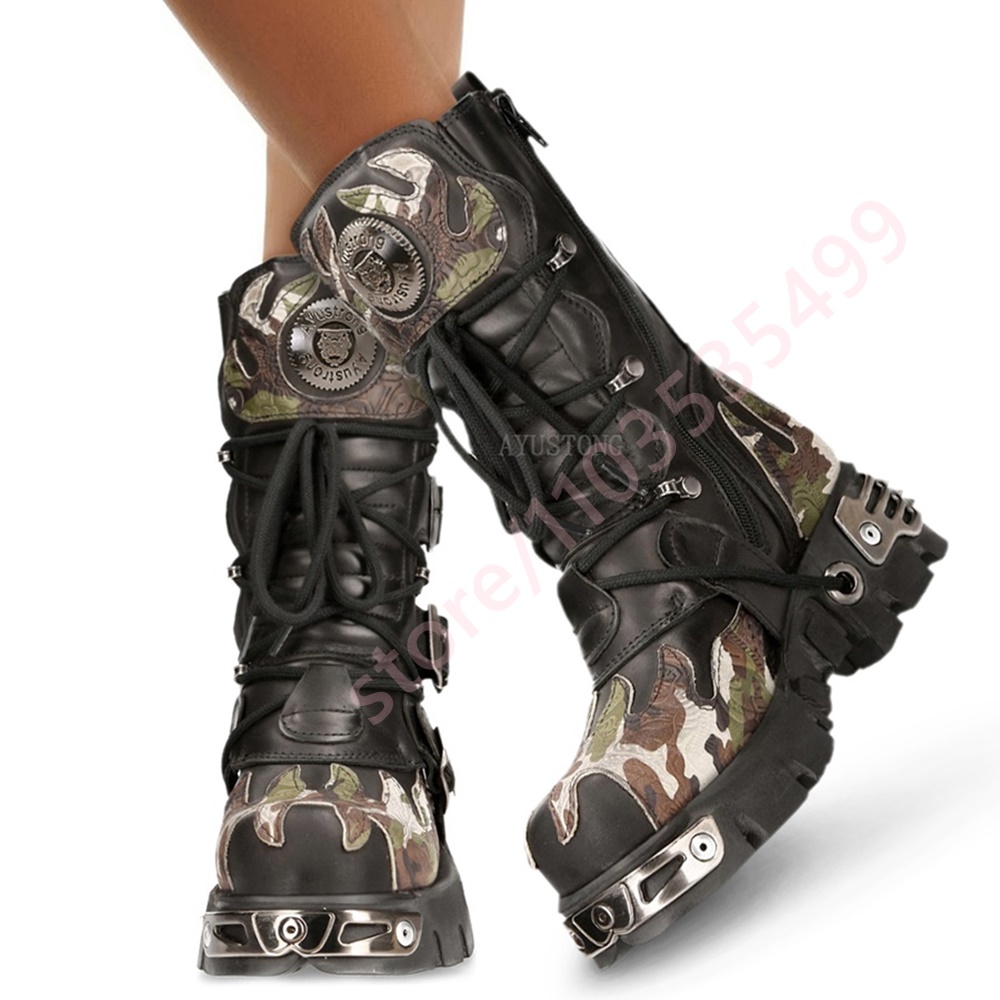 Punk Rock Camouflage Gürtelsch – Leather Classic Strap Bewertung und Preis